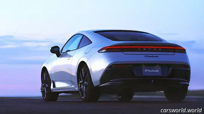 La Honda Prelude ha un trucco di design segreto per renderla più facile da parcheggiare