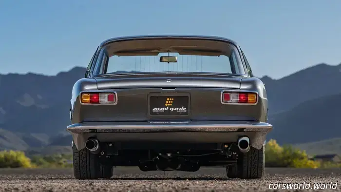 This exceptionally rare Italian muscle car is powered by a V8 from a Pontiac G8.