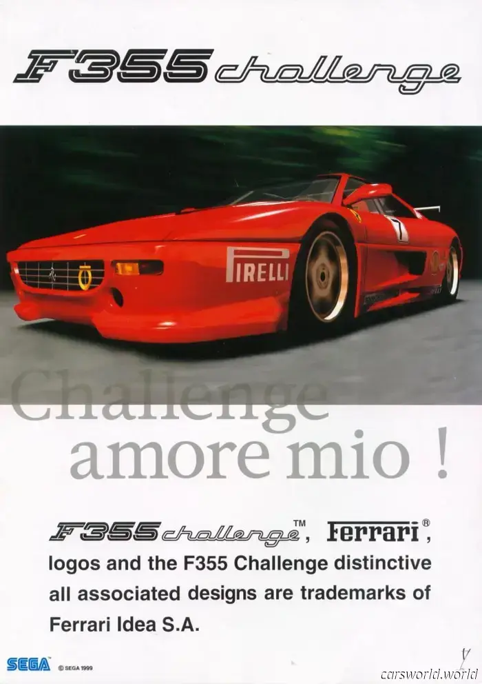 Este simulador Ferrari F355 en venta representa la cima de las carreras retro en simulación.