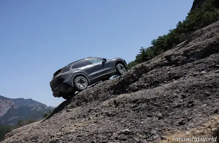 Обзор прототипа электрического Porsche Cayenne 2026 года: превосходное начало — теперь нужно удачно завершить