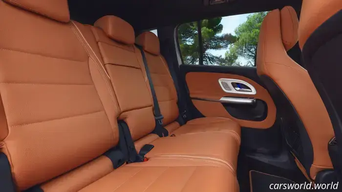 The compact Mercedes-Benz GLB is set to feature an impressive array of screens.