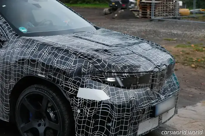 Caught on Camera: BMW's Inaugural Electric M Model