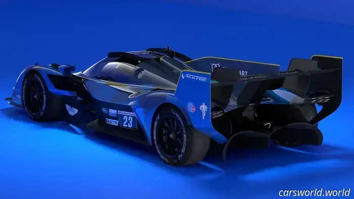 El Aston Martin Valkyrie es el único hipercoche de calle que participará en Le Mans