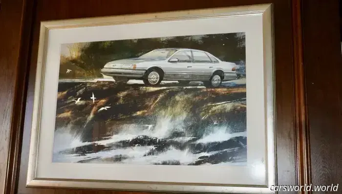 El Ex CEO de Ford Tenía Esta Magnífica Pintura de Tauro Colgada en Su Mansión de Detroit