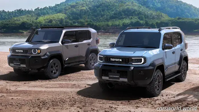 Новый FJ от Toyota по сути представляет собой уменьшённый Land Cruiser.