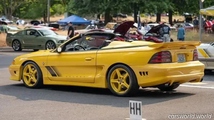 King of the Grill: George Foreman's 1995 Ford Mustang Saleen S351 Is Now Available for Purchase