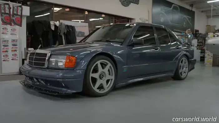 Двигатель Ford Raptor Mercedes 190E Evo II с двойным турбонаддувом