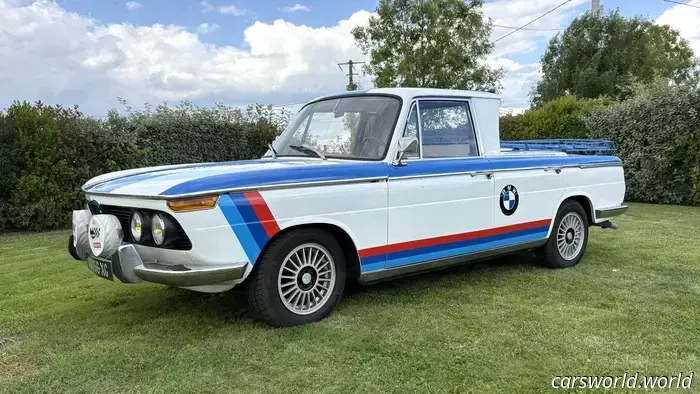 BMW is said to have produced two of these compact pickups 60 years ago, and one is currently on the market.