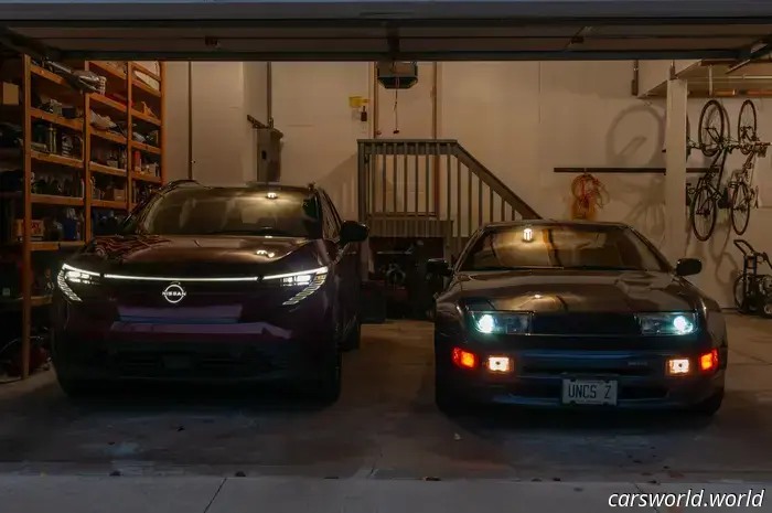 В новом Nissan Leaf есть множество пасхалок к 300ZX.