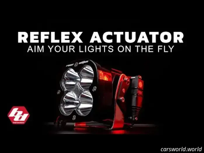 Questo nuovo gadget ti permette di orientare le luci fuoristrada dal sedile del conducente.