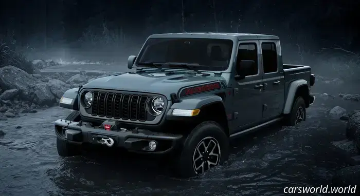 Jeep Gladiator Rubicon finalmente ottiene un verricello di serie con il pacchetto Shadow Ops
