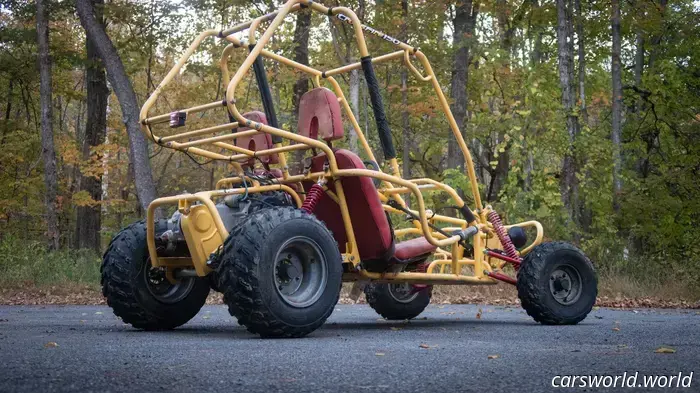 I Finally Acquired My Dream Car from Middle School: A Two-Seat Go-Kart