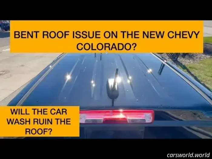 GM Addresses Roof Issue in Chevy Colorado to Prevent Dents from Car Washes