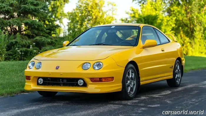 Только что продан Acura Integra Type R за 204 000 долларов