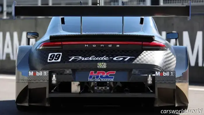 La Honda Prelude sembra pazzesca come un'auto da corsa Super GT da 650 CV