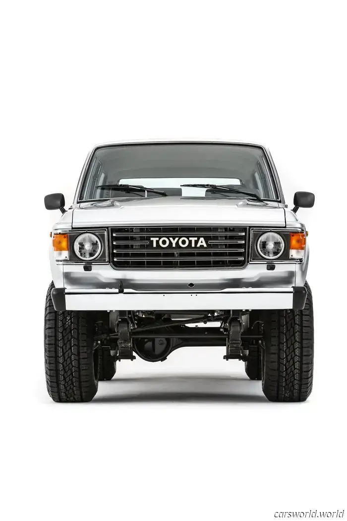 Toyota Installed a New Tundra V6 in an FJ60 Land Cruiser While Retaining the Five-Speed Manual Transmission.