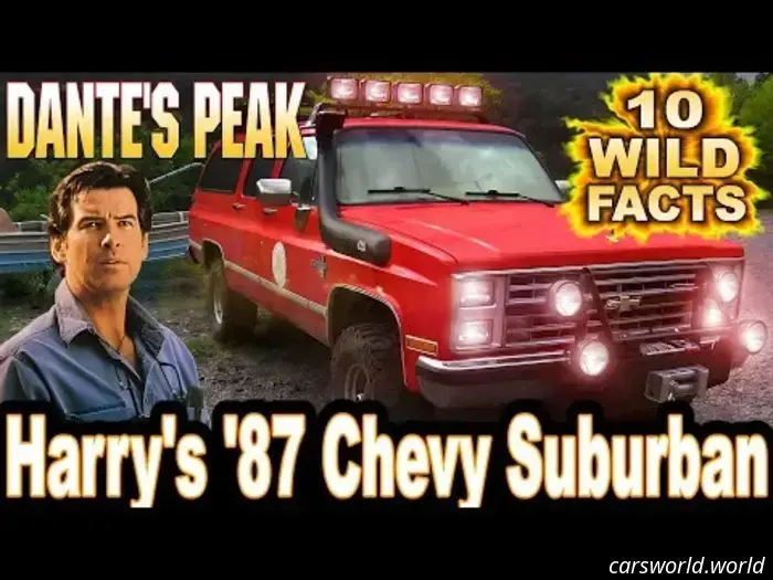 Veicolo Vulcano: il Chevy Suburban 'Dante's Peak' sta per essere restaurato dopo anni di decomposizione