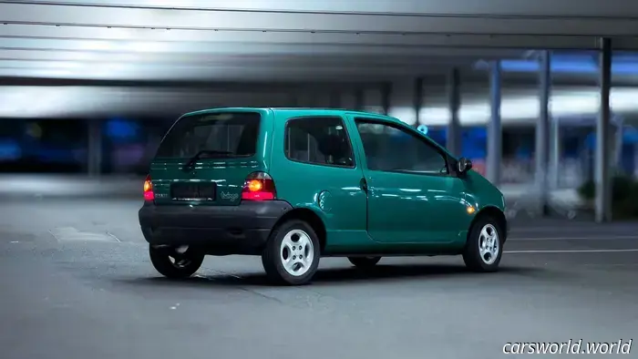 This cheerful Renault Twingo is competing in the notoriously challenging Nurburgring 24 Hours.