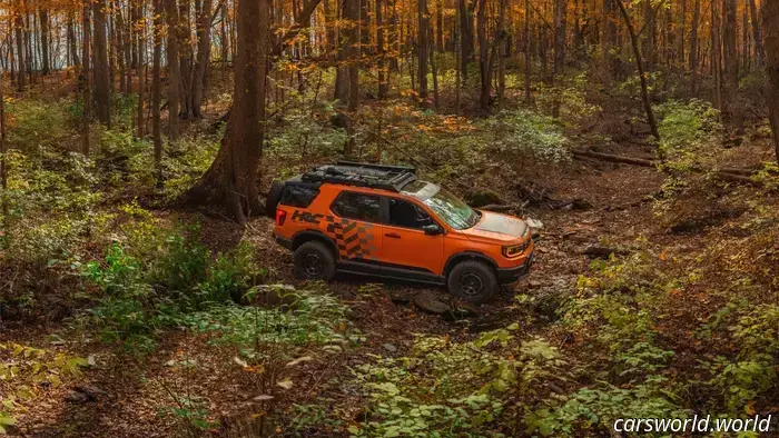 The Honda Passport HRC Concept Winch Bumper has an impressive appearance.