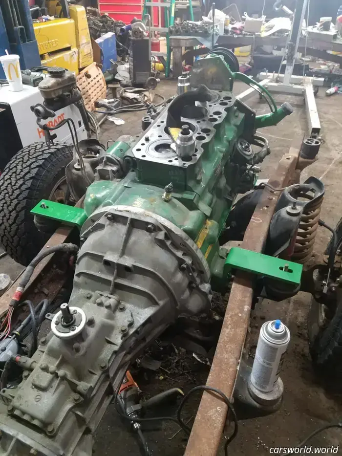 This Ford Ranger service truck, powered by an old John Deere engine, is set to endure longer than any of us.