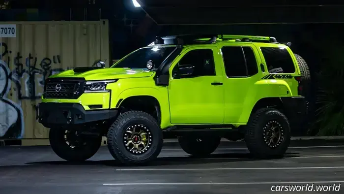 Questo nuovo Xterra spazzerebbe via la 4Runner se la Nissan ne costruisse più di uno.