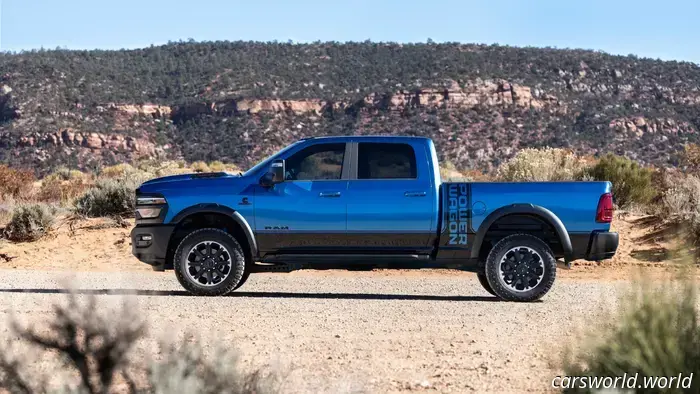 El nuevo Power Wagon diésel Cummins de Ram salió caro.