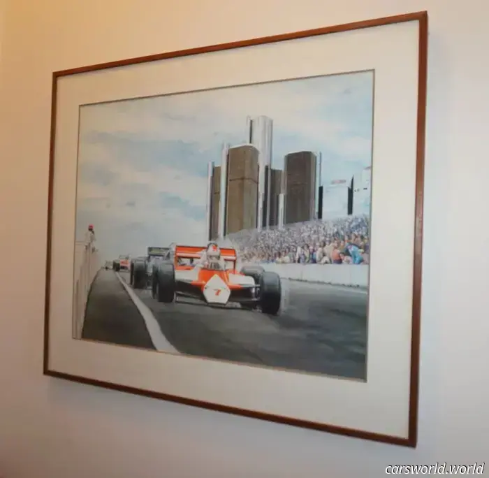 El Ex CEO de Ford Tenía Esta Magnífica Pintura de Tauro Colgada en Su Mansión de Detroit