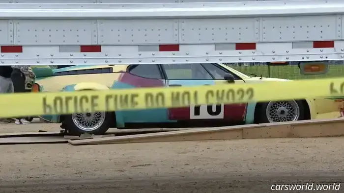 Man Passes Away While Unloading Andy Warhol BMW M1 Art Car in Washington D.C.