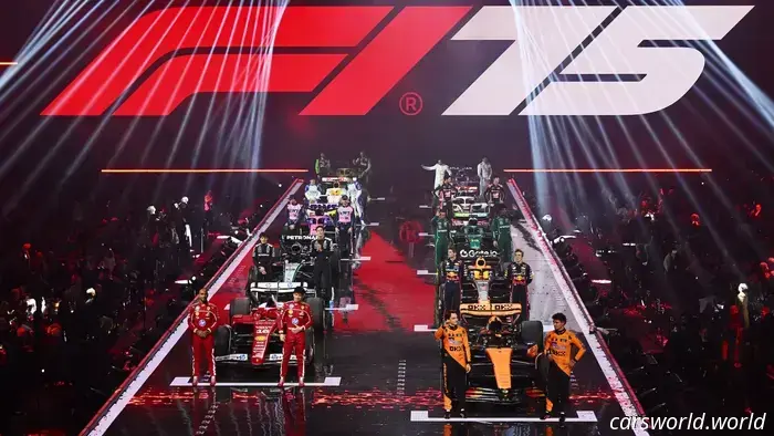 The Unmissable Highlights From Last Night's F1 2025 Reveal Event