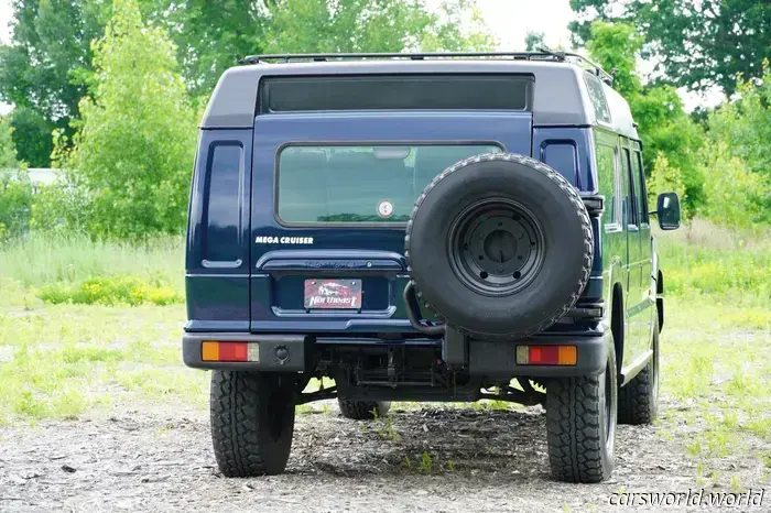 Unique Toyota Mega Cruiser Available for Purchase, Resembling Something from a Pixar Film