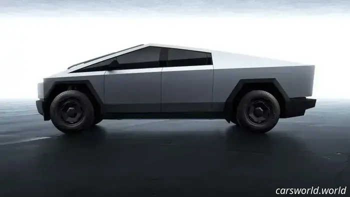 Las Ruedas De la Nueva Base Tesla Cybertruck Son la Primera Parte Que Me Gustó De the Stupid Thing