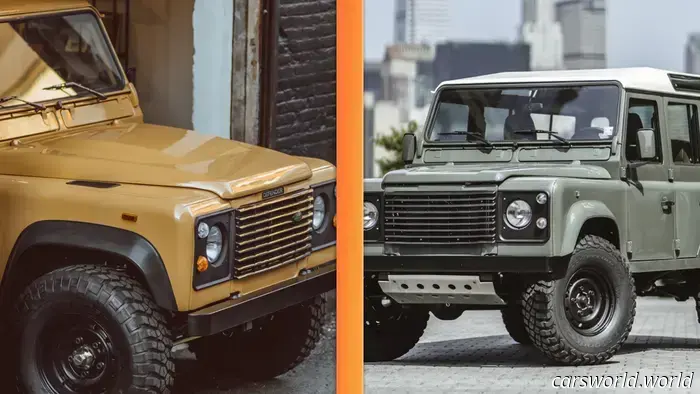 Новый конкурс Land Rover Звучит как "Выживший", но С Автомобилями