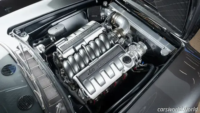 This exceptionally rare Italian muscle car is powered by a V8 from a Pontiac G8.