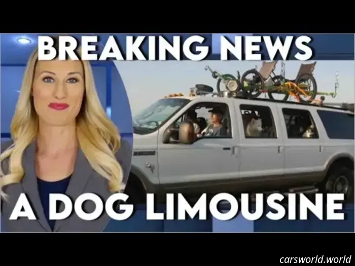 This dog trainer boasts an amazing collection of vehicles specifically designed for dogs.