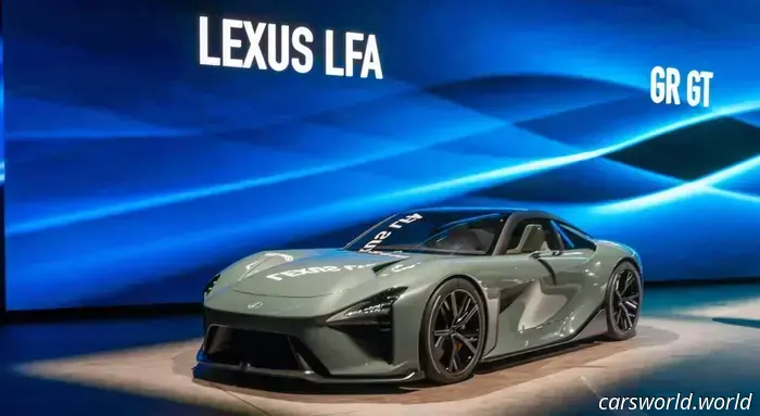 Lexus обязуется создать электрический преемник LFA