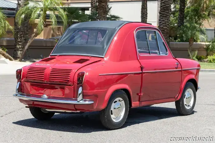 Vespa's Microcar from the 1950s was just as adorable as its scooters.