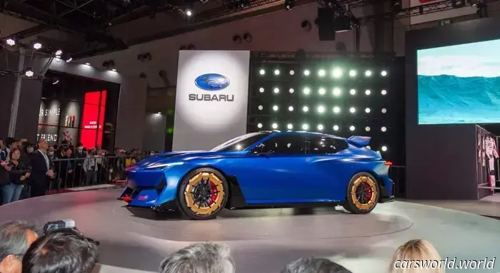 Subaru is uncertain about what should drive the future STI models: TDS