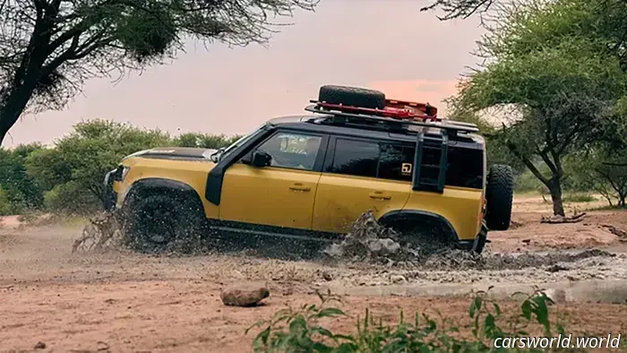 Новый конкурс Land Rover Звучит как "Выживший", но С Автомобилями