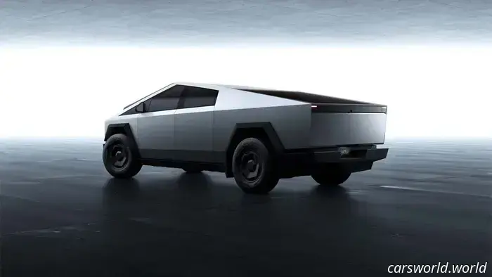 Las Ruedas De la Nueva Base Tesla Cybertruck Son la Primera Parte Que Me Gustó De the Stupid Thing