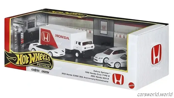 Este Juego Honda Hot Wheels Es el Regalo Perfecto para el Fanático de VTEC en Su Vida