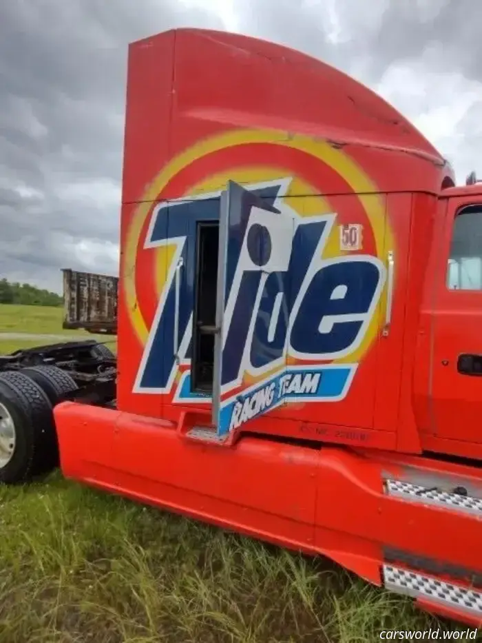 How Ricky Rudd’s Tide NASCAR Hauler Found Its Way to the Tobacco Fields