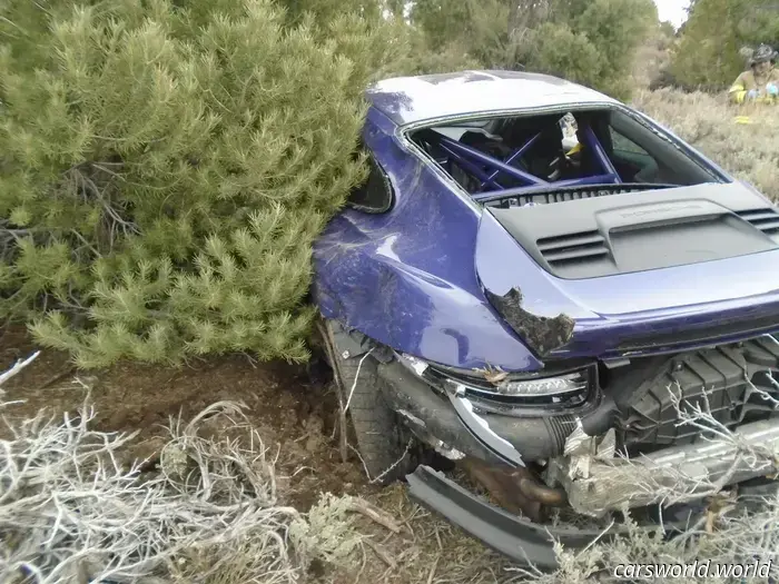 El Ganador del Sorteo de Porsche Destroza el 911 GT3 RS Gratis por Exceso de velocidad en una Carretera de Montaña