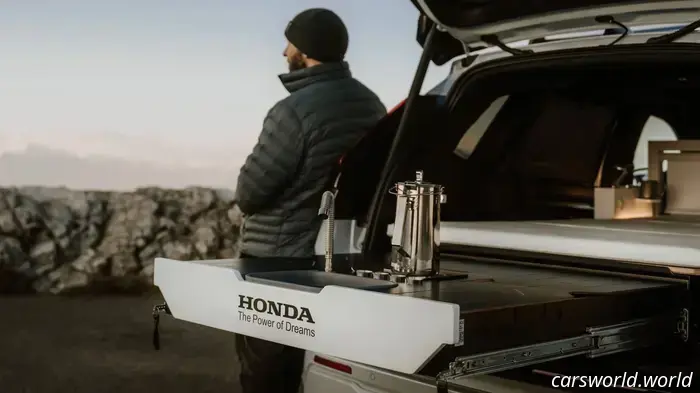 Honda CR-V 'Dream Pod' Convierte el SUV Pequeño en una Caravana Práctica
