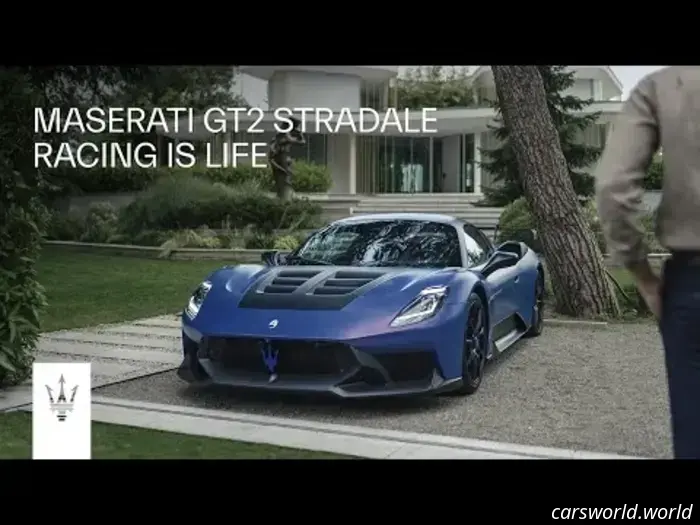 La Maserati GT2 Stradale del 2025 si prende troppo sul serio