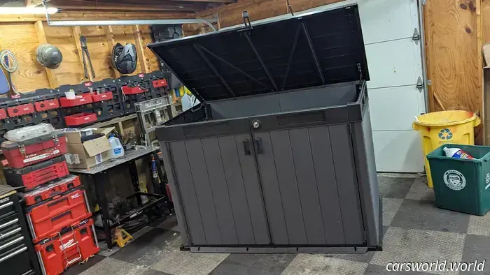 Keter Cortina Mega Storage Shed Review: An Easy and Stylish Option for Outdoor Storage