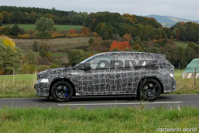 Caught on Camera: BMW's Inaugural Electric M Model