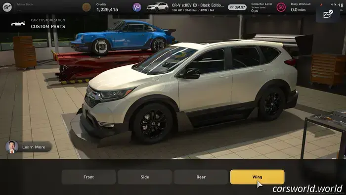 The latest update for Gran Turismo 7 is absolutely hilarious.