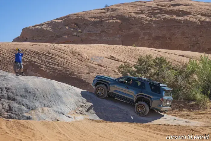 Comparing the Toyota Tacoma, 4Runner, and Land Cruiser in Moab: A Look at Their Performance