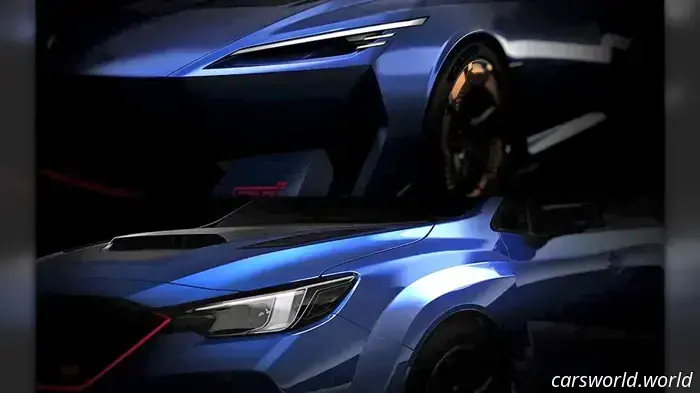 Subaru только что намекнула на возвращение STI с двумя хэтчбеками.