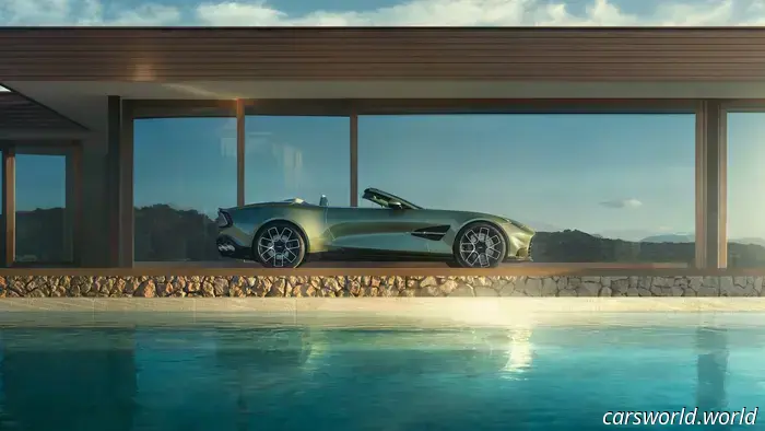 El Aston Martin Vanquish Volante 2026 es el Convertible con Motor Delantero Más Rápido del Mundo